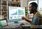 Commerçant sénégalais gérant 500 commandes par mois depuis son tableau de bord SokoKart qui est parvenu à augmenter ses commandes en ligne au Sénégal grâce à Sokokart